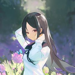 This is a pixiv picture whose title is 冰辉夜.