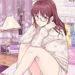 This is a pixiv picture whose title is 律子誕生日おめ！（遅刻）.