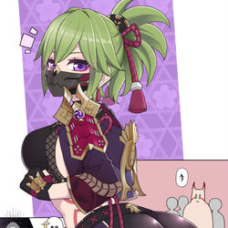 This is a pixiv picture whose title is お仕事に行ってきた翌日の忍ちゃん.