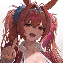 This is a pixiv picture whose title is ダイワスカーレット.