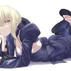 This is a pixiv picture whose title is うつ伏せオルタ.