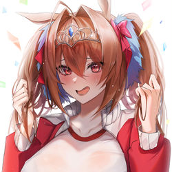 This is a pixiv picture whose title is ダイワスカーレット.