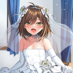 This is a pixiv picture whose title is 「ハネムーンはどこにしますか～？？」.