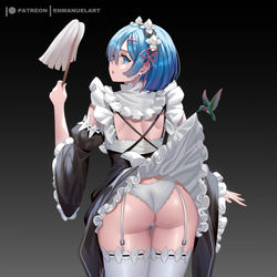 This is a pixiv picture whose title is 蕾姆.