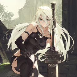 This is a pixiv picture whose title is 百獣の剣王.