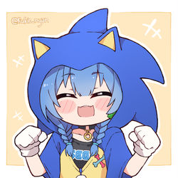 This is a pixiv picture whose title is Inugami Sonic!.