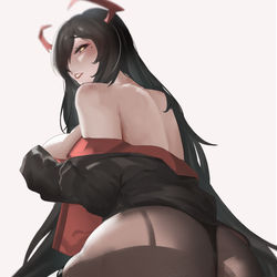 This is a pixiv picture whose title is 大帝妈妈的娇羞.