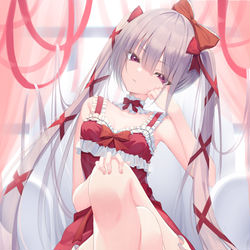This is a pixiv picture whose title is ひれふせ.