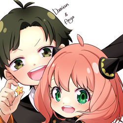 This is a pixiv picture whose title is 【描いてみた】ダミアニャ＋エレガントヘンリー先生.