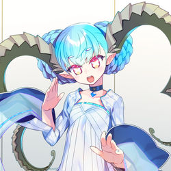 This is a pixiv picture whose title is ラーヴァ/ティアマト.