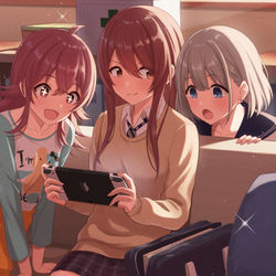 This is a pixiv picture whose title is 愉悦甜花.