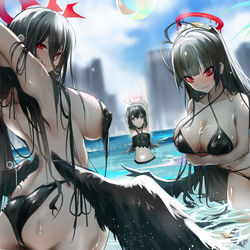 This is a pixiv picture whose title is 正義実現委員会.