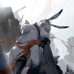 This is a pixiv picture whose title is 霜星.