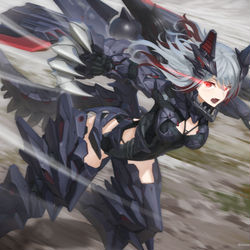 This is a pixiv picture whose title is ZWR04【ビクター・スピーゲル専用ハンターウルフ】.