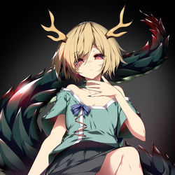 This is a pixiv picture whose title is 吉弔八千慧.