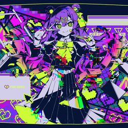 This is a pixiv picture whose title is バグ.