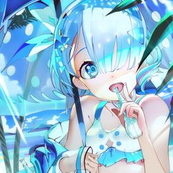 This is a pixiv picture whose title is アロナちゃん.