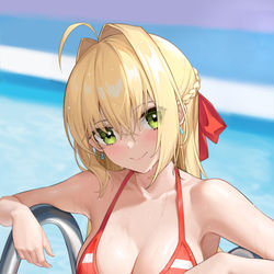 This is a pixiv picture whose title is 尼禄.