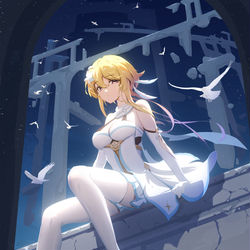 This is a pixiv picture whose title is 荧.