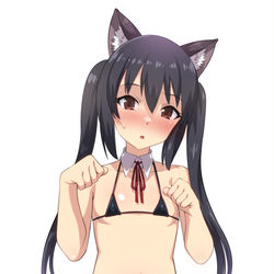 This is a pixiv picture whose title is けいおん部に(╹◡╹)ようこそにゃん.