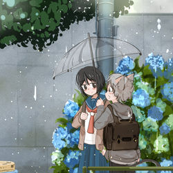 This is a pixiv picture whose title is 一緒に入ろうよ.
