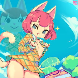 This is a pixiv picture whose title is "I'll Change Now!" (Felicity).