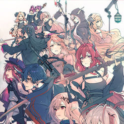 This is a pixiv picture whose title is アークナイツ(エンカク受け6).