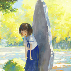 This is a pixiv picture whose title is あっちー.