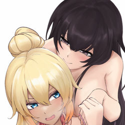 This is a pixiv picture whose title is 《伴手礼的正确用法？》表紙.