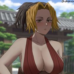 This is a pixiv picture whose title is Makio.