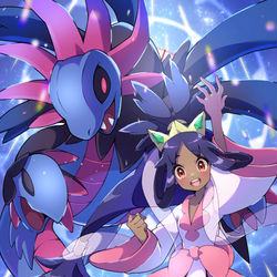 This is a pixiv picture whose title is アイリス.