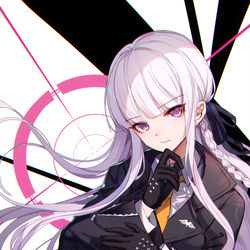 This is a pixiv picture whose title is 霧切.