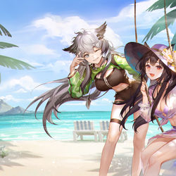 This is a pixiv picture whose title is 小假期·.