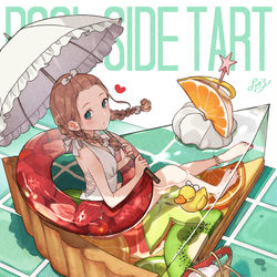 This is a pixiv picture whose title is プールサイドタルト.