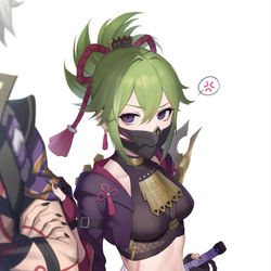 This is a pixiv picture whose title is 久岐忍.