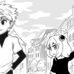 This is a pixiv picture whose title is すれちがう.