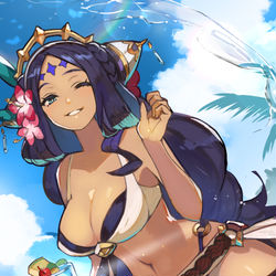 This is a pixiv picture whose title is ネバーエンディングサマー.