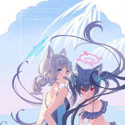 This is a pixiv picture whose title is 夏.
