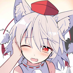 This is a pixiv picture whose title is 椛なでなで!.