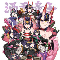 This is a pixiv picture whose title is Shuten Douji.