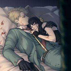 This is a pixiv picture whose title is Forbidden Love.