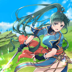 This is a pixiv picture whose title is ファイアーエムブレム 烈火の剣のリン.