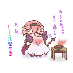 This is a pixiv picture whose title is (清楚な音).