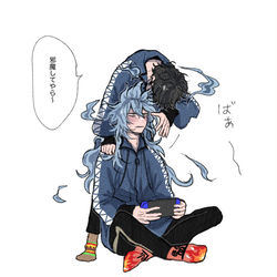 This is a pixiv picture whose title is イデ監♂詰め③.