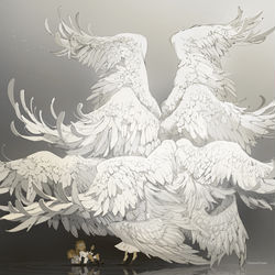 This is a pixiv picture whose title is 連れて行くなよ天使様！.