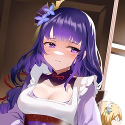 This is a pixiv picture whose title is waifu.