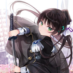 This is a pixiv picture whose title is ヘブバンイラコン/夏目祈.