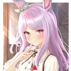 This is a pixiv picture whose title is 私服マックイーン.
