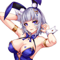 This is a pixiv picture whose title is オリジナルフィギュア『ミオ・ブルー』発売開始！！.