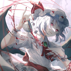 This is a pixiv picture whose title is 運命の赤い糸.